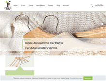 Tablet Screenshot of forest.gorlice.pl